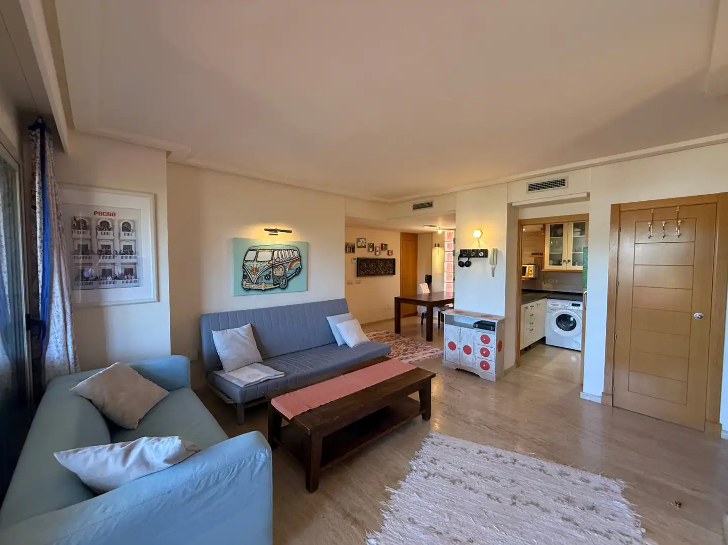 Sala de estar de Apartamento en venta en Santa Eulària des Riu con Aire acondicionado, Calefacción y Terraza