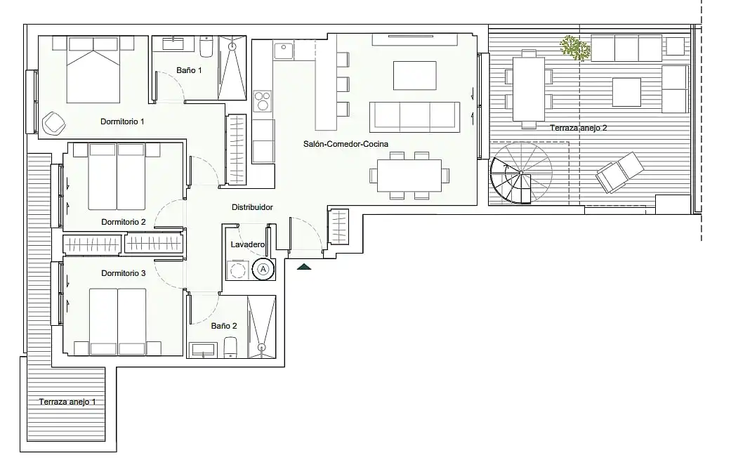 Apartament amb ascensor en venda a Estepona Pueblo, imagen 19