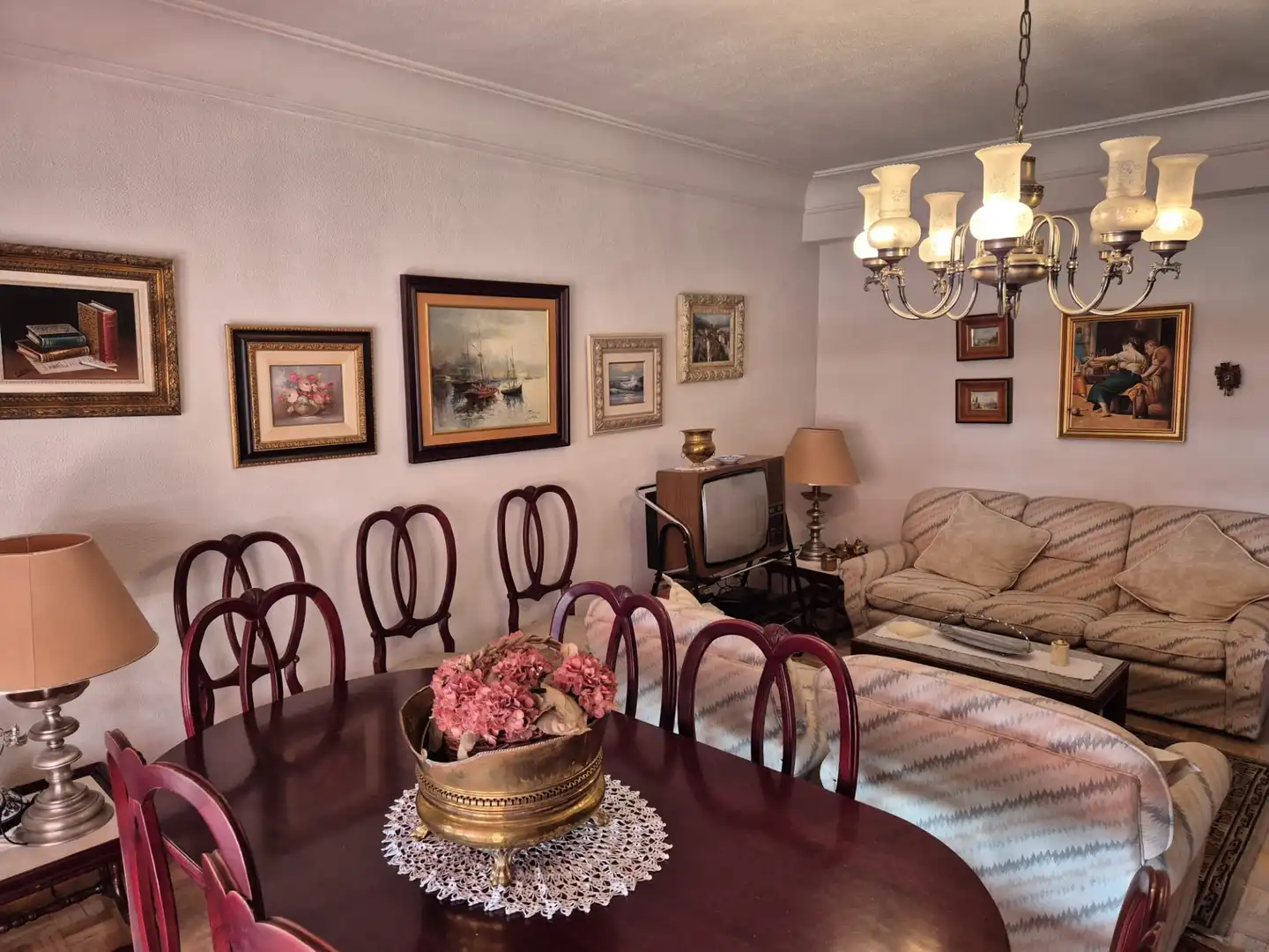 Esszimmer von Wohnung zum Verkauf in Talavera de la Reina mit Heizung, Parkett und Terrasse