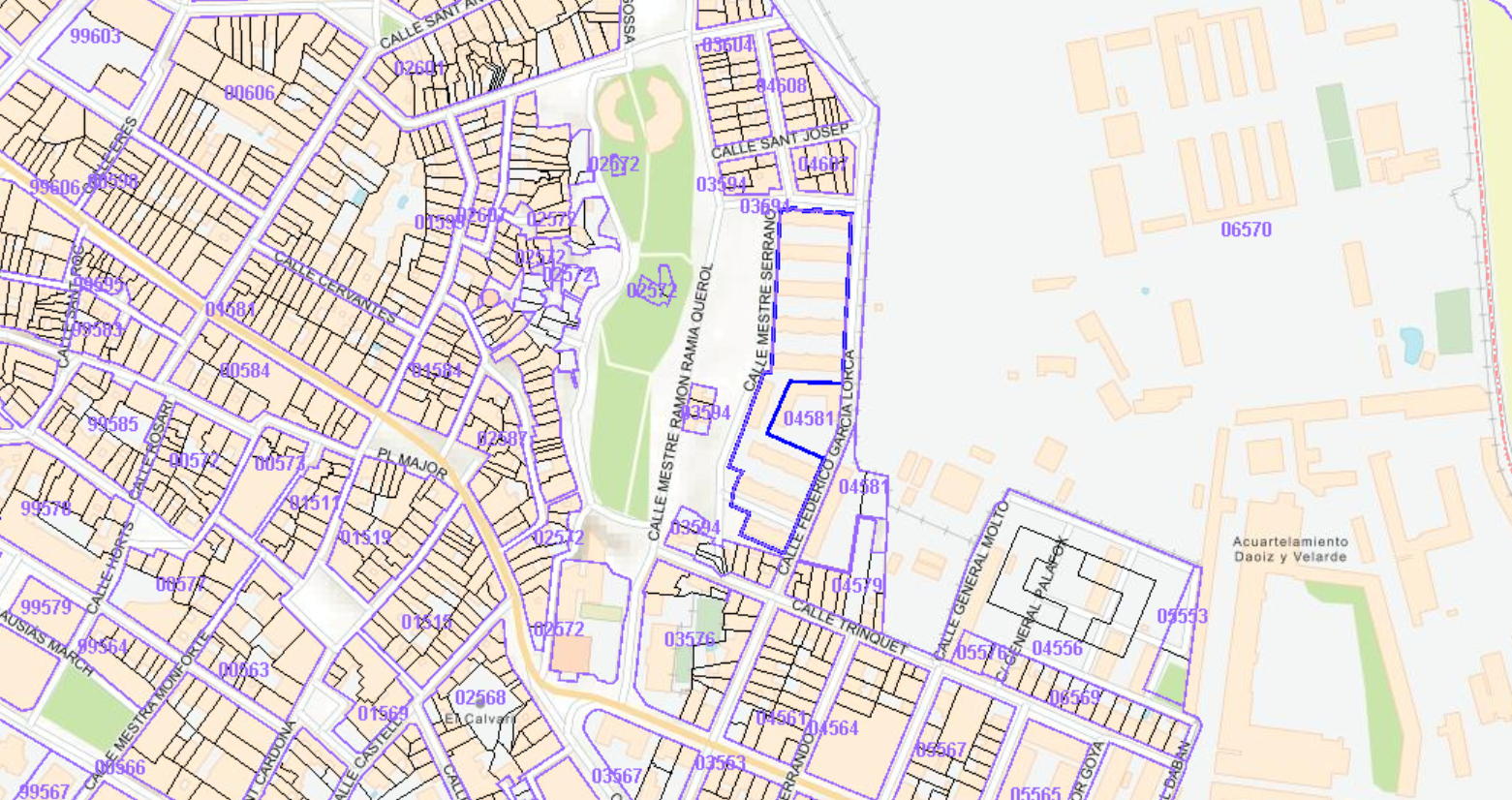 Vista exterior de Pis en venda en Paterna