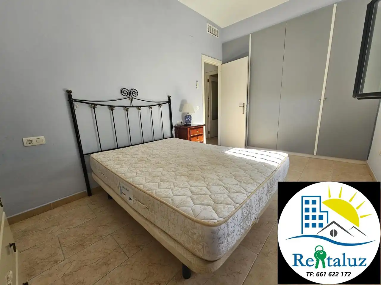 Bedroom of Flat for sale in Jerez de la Frontera  with Air Conditioner, Terrace and Furnished