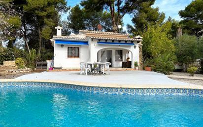 Garden of House or chalet for sale in Moraira  with Air Conditioner, Terrace and Swimming Pool