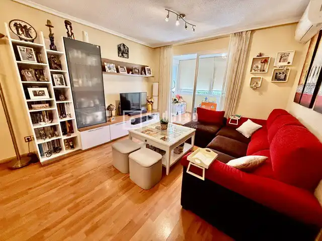 Sala de estar de Piso en venta en Madrid con Aire acondicionado, Calefacción y Jardín privado