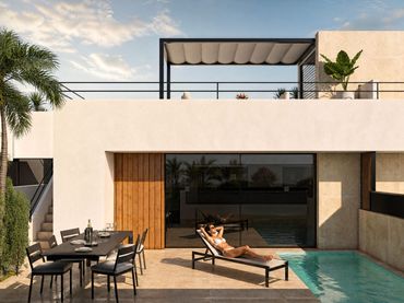Reihenhaus mit Pool zum Verkauf in Condado de Alhama