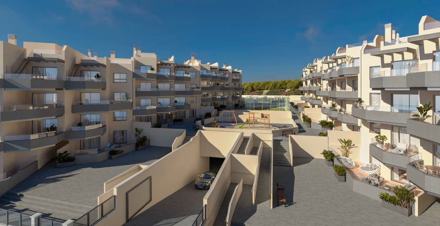 Vista exterior de Apartament en venda en Torrox amb Aire condicionat, Terrassa i Piscina