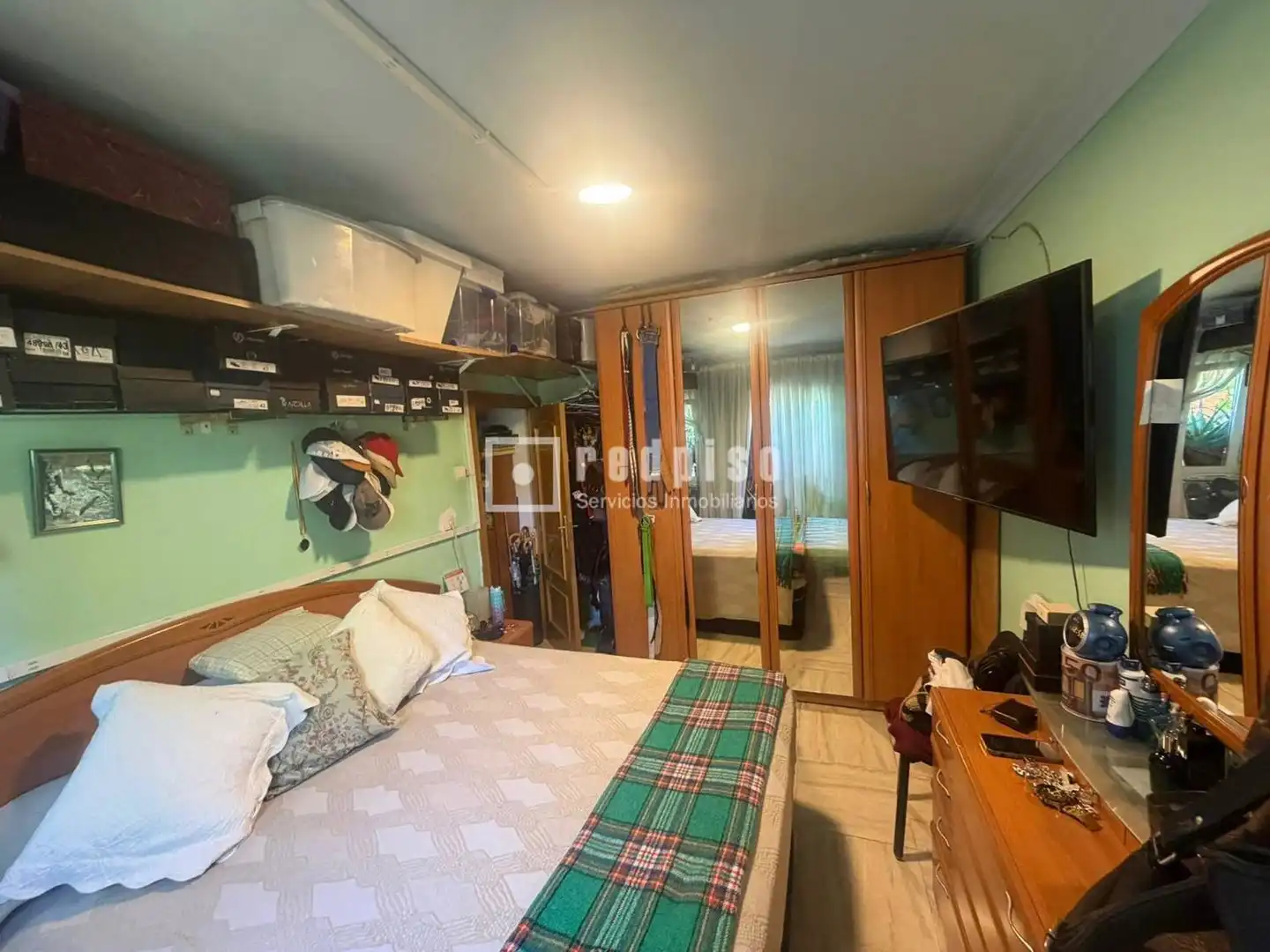 Schlafzimmer von Wohnung zum Verkauf in Madrid mit Klimaanlage und Heizung