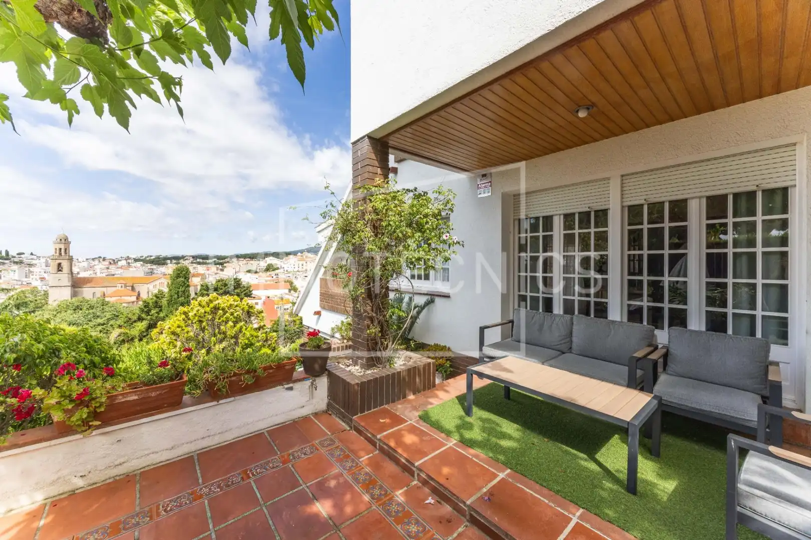 Terrassa de Casa o xalet en venda en Canet de Mar amb Calefacció, Jardí privat i Terrassa