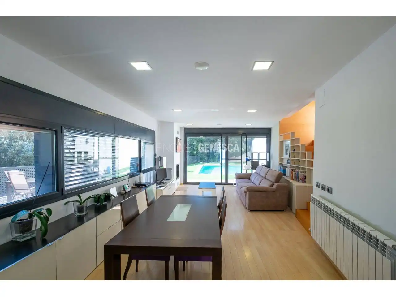 Sala de estar de Casa o chalet en venta en Matadepera con Aire acondicionado, Calefacción y Jardín privado