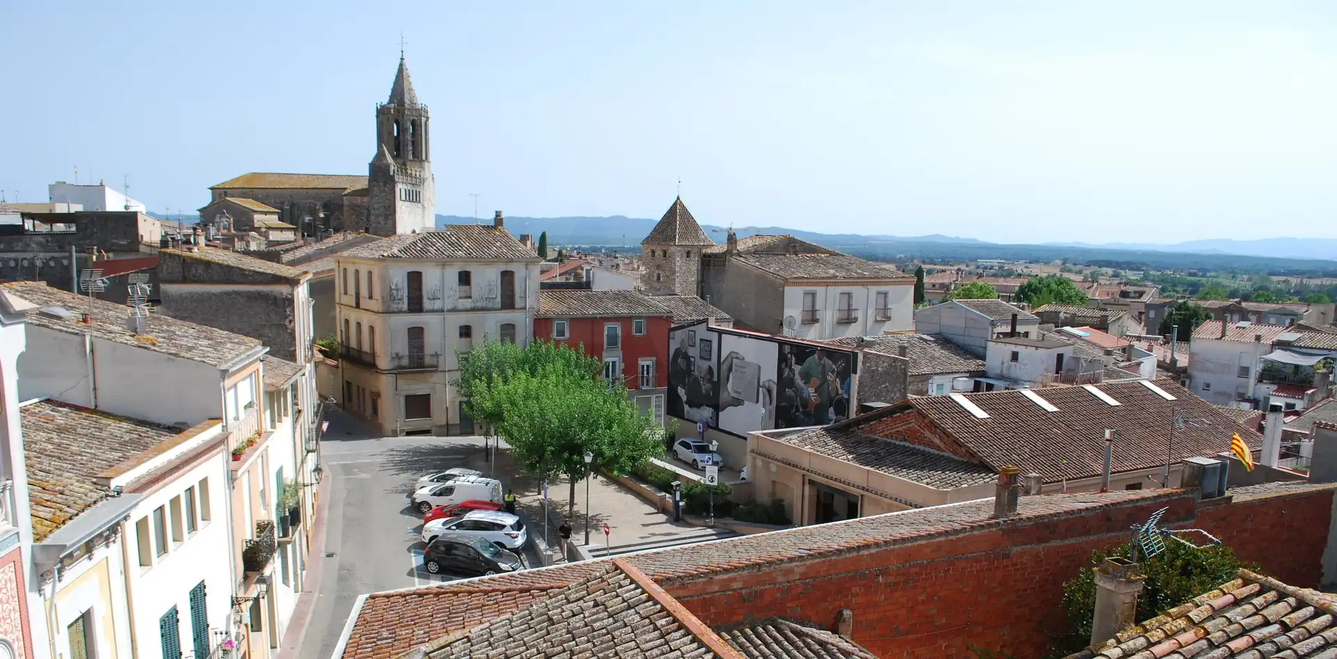 Exterior view of Flat for sale in Cassà de la Selva  with Heating and Terrace