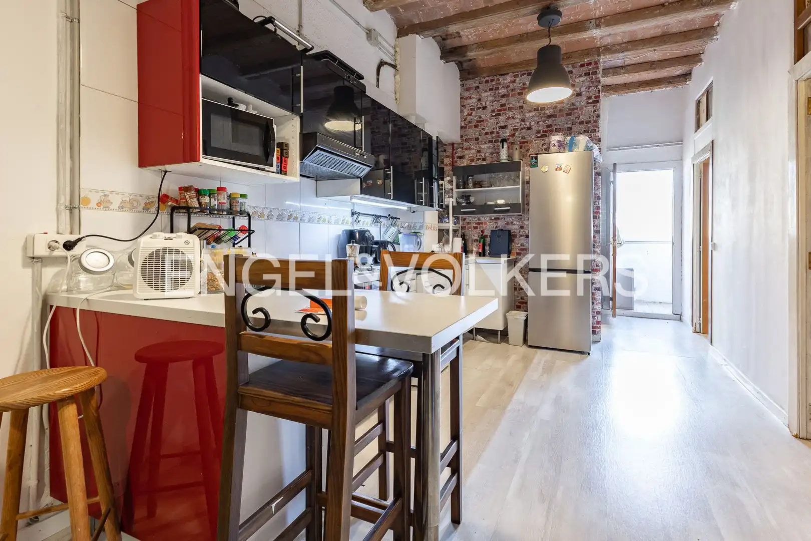 Cocina de Piso en venta en Barcelona con Aire acondicionado, Calefacción y Parquet