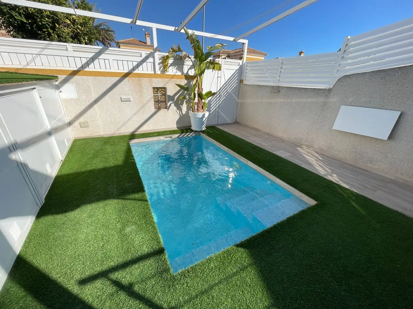 Swimming pool of Duplexes for sale in Pilar de la Horadada  with Air Conditioner, Swimming Pool and Furnished