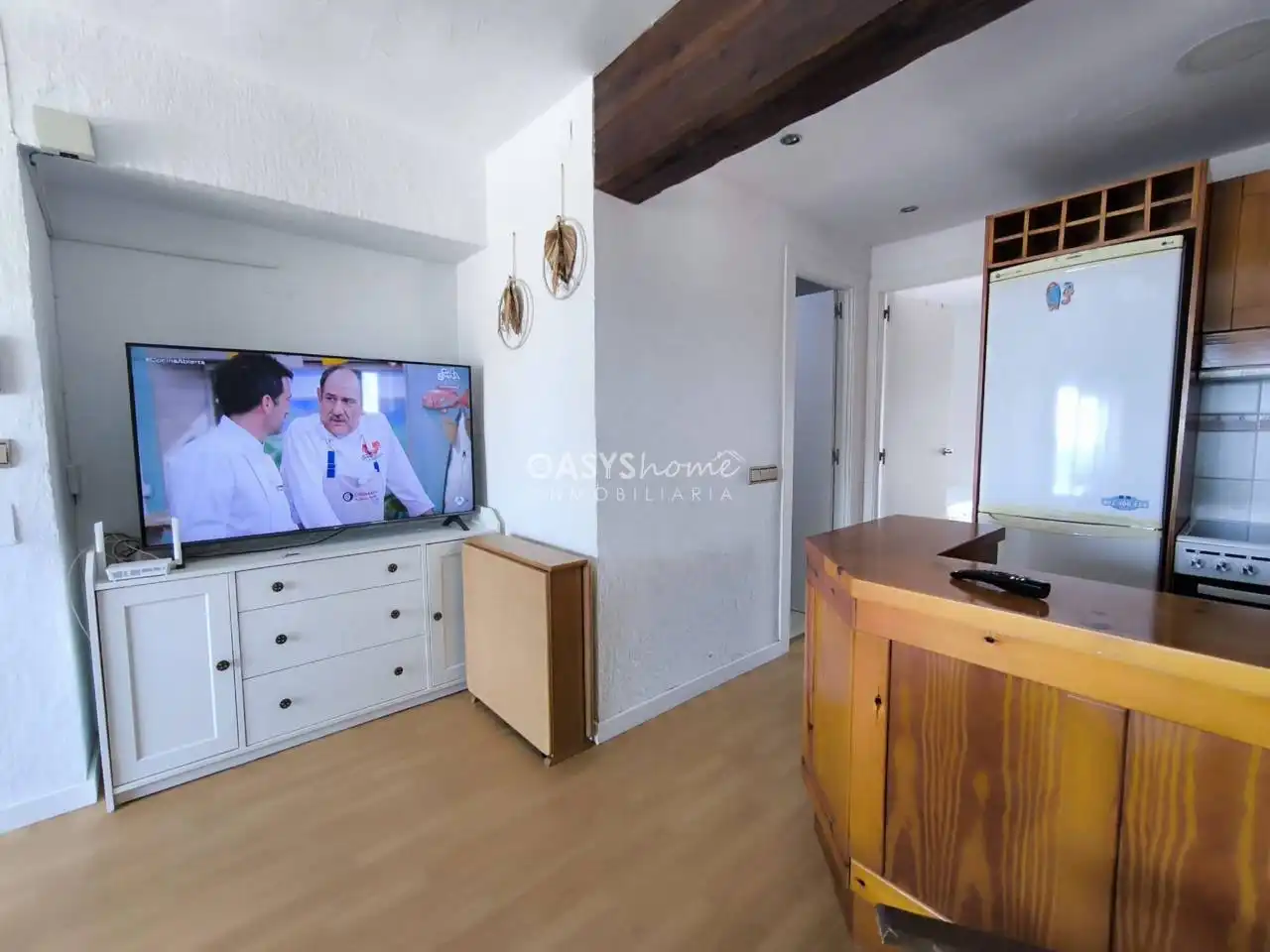 Sala de estar de Piso de alquiler en La Manga del Mar Menor con Terraza, Trastero y Amueblado