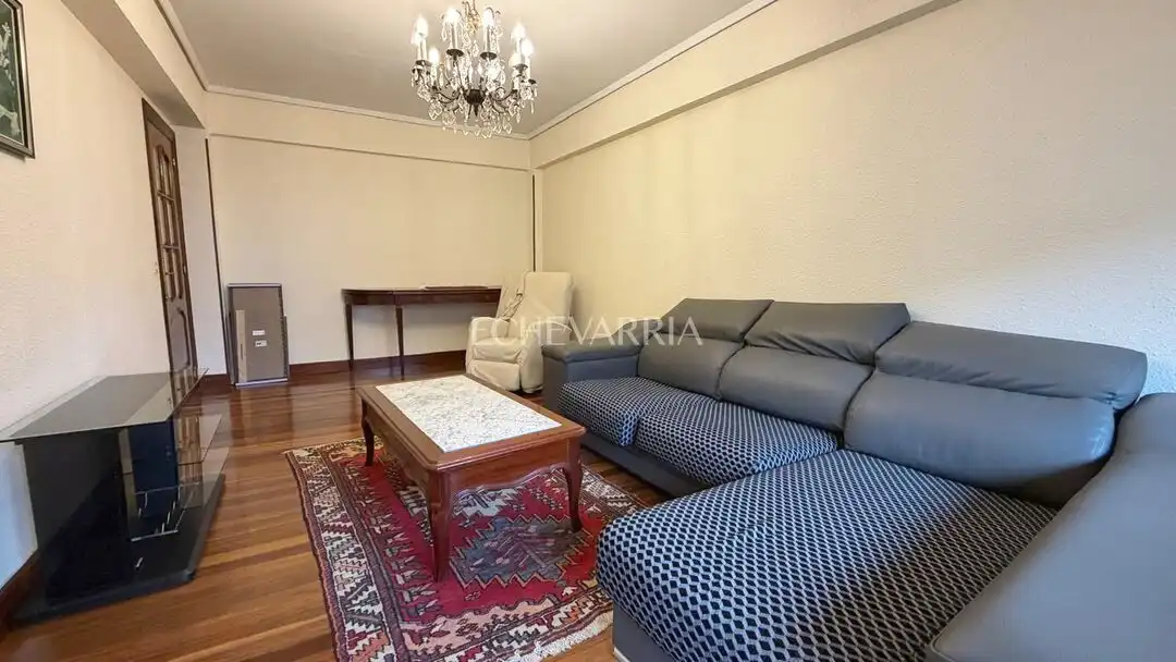 Sala de estar de Piso en venta en Getxo  con Calefacción y Terraza