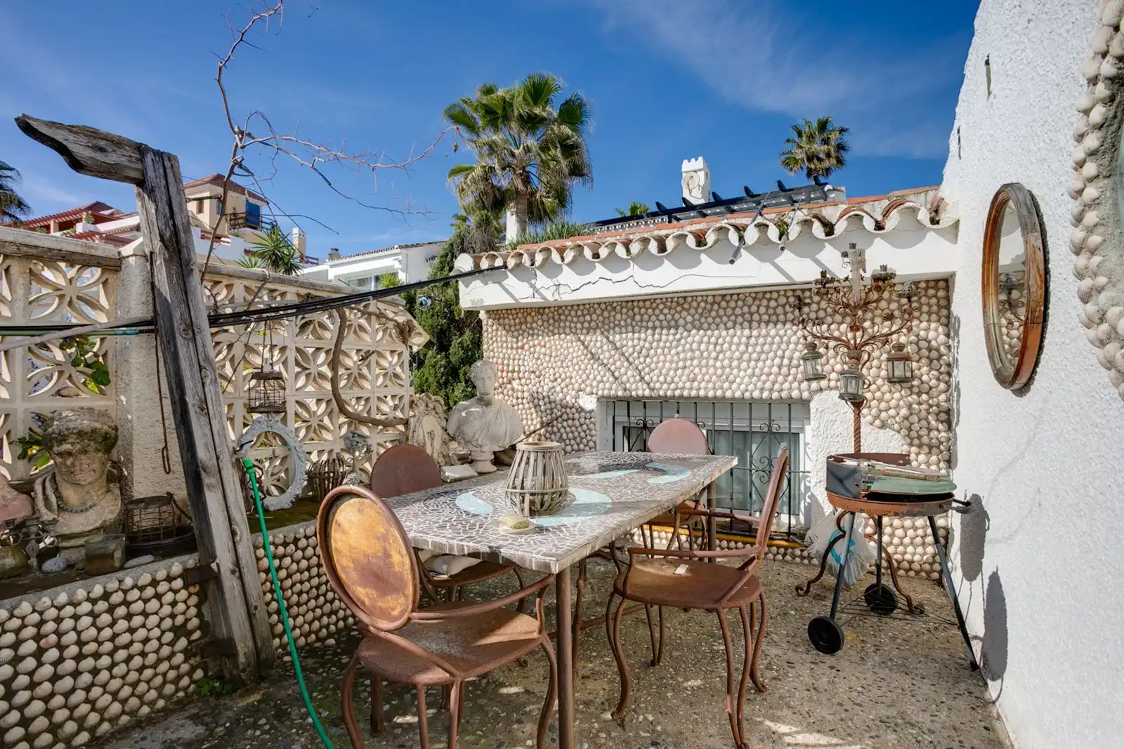 Garden of Houses for sale in Estepona  with Air Conditioner, Private garden and Terrace