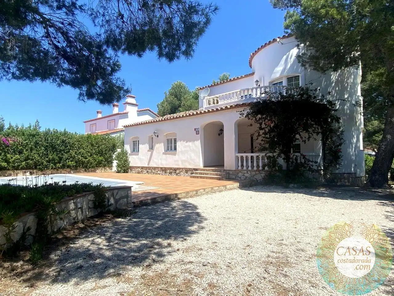 Casa con piscina en venta en Les Tres Cales