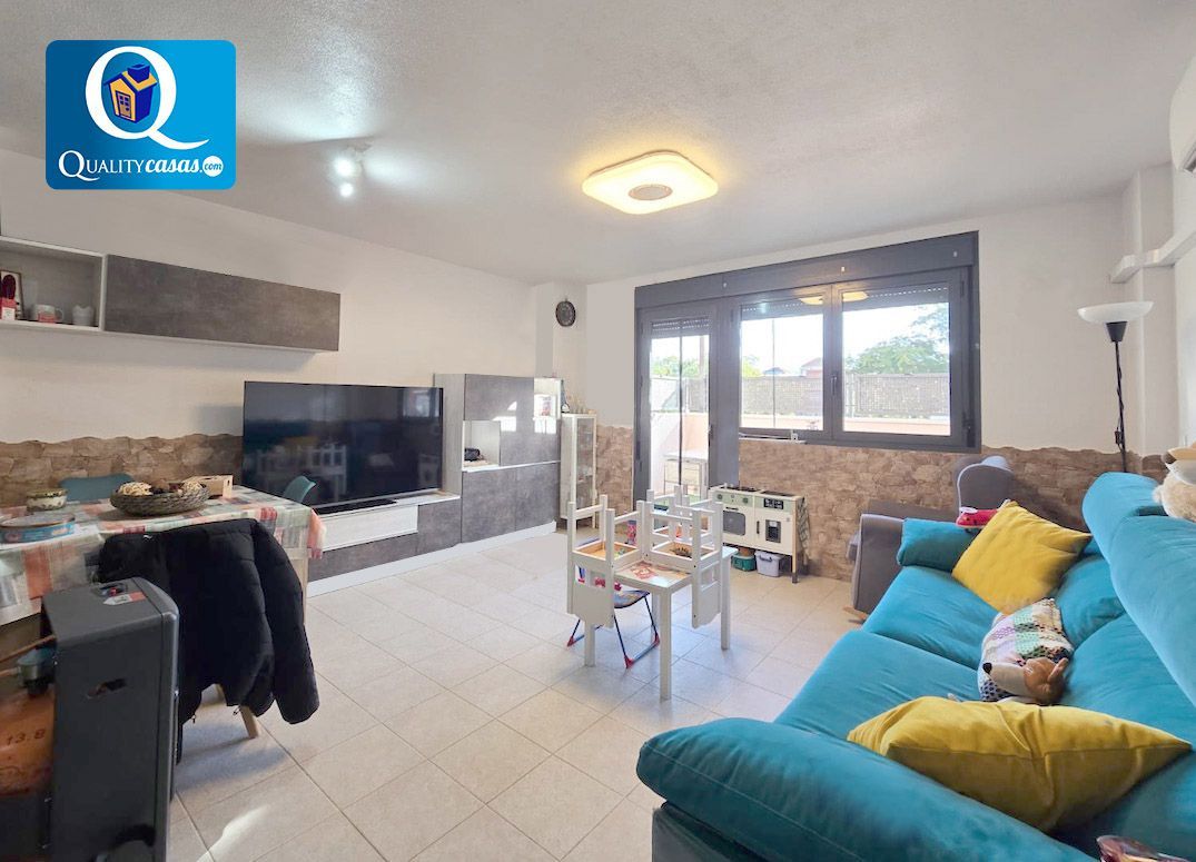 Sala d'estar de Dúplex en venda en Aspe amb Aire condicionat, Calefacció i Terrassa