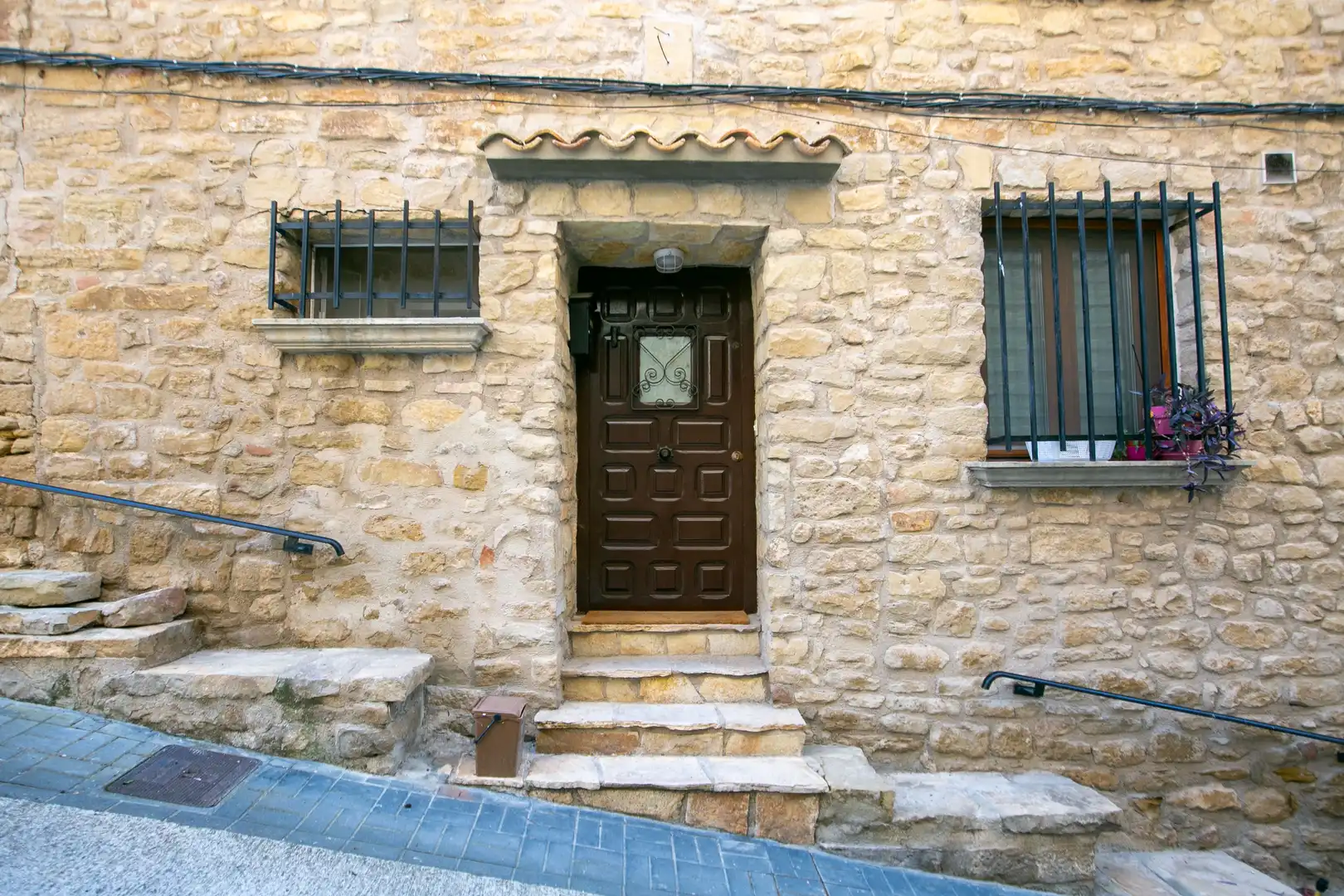 Exterior view of Houses for sale in Mendigorria  with Terrace, Furnished and Balcony