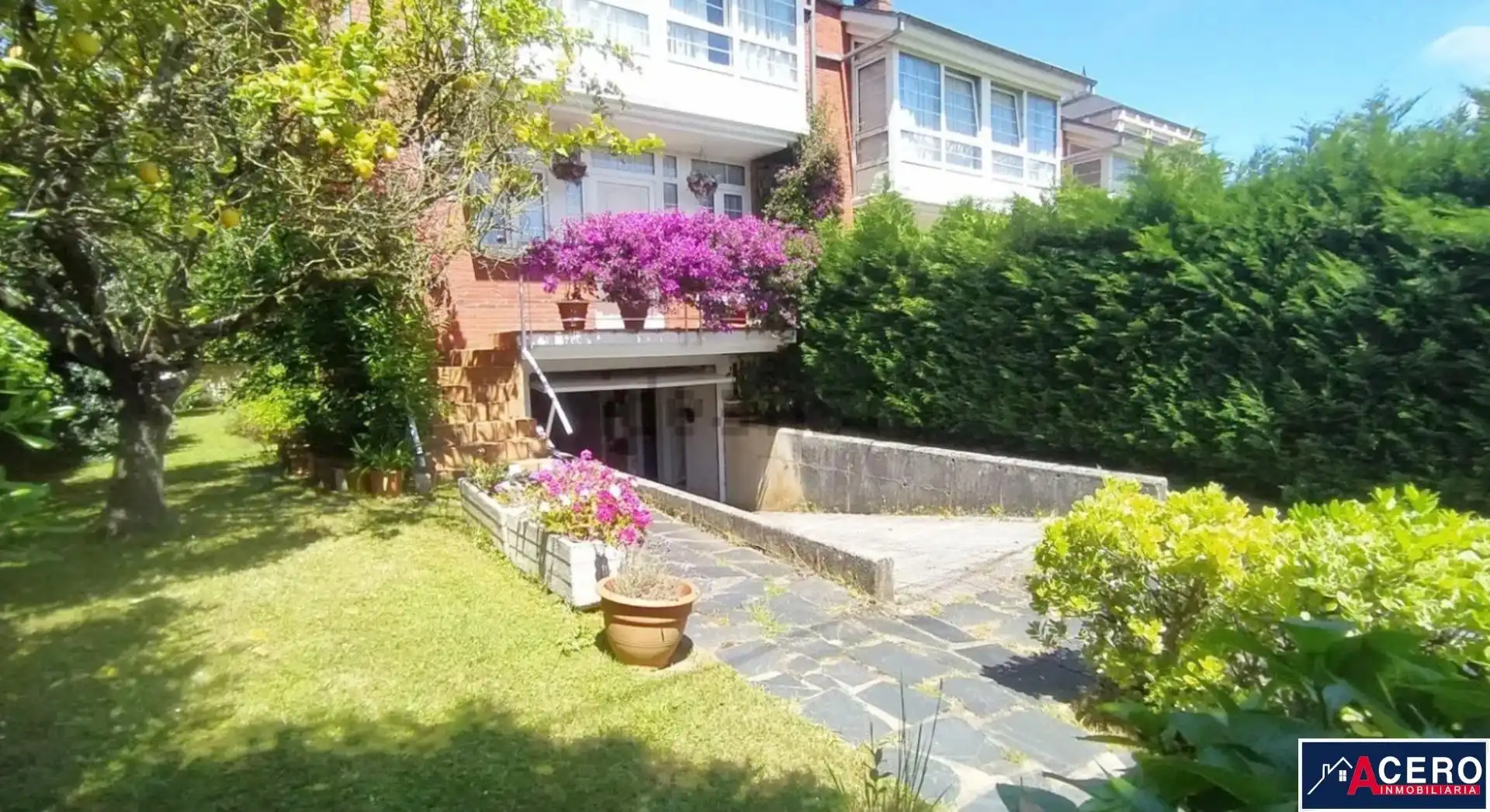 Jardín de Casa adosada en venta en Camargo