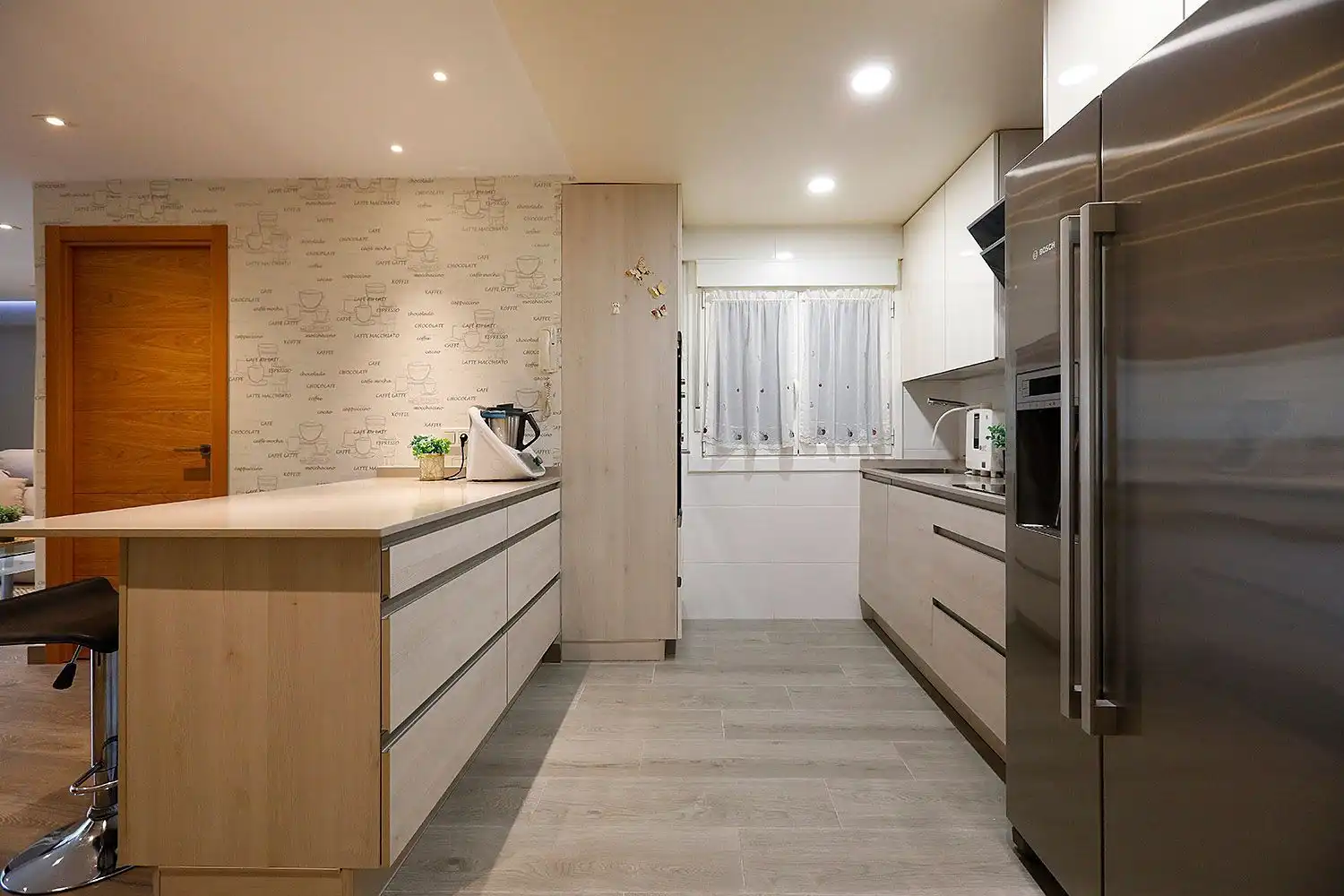 Küche von Wohnung zum Verkauf in Irun  mit Heizung und Terrasse