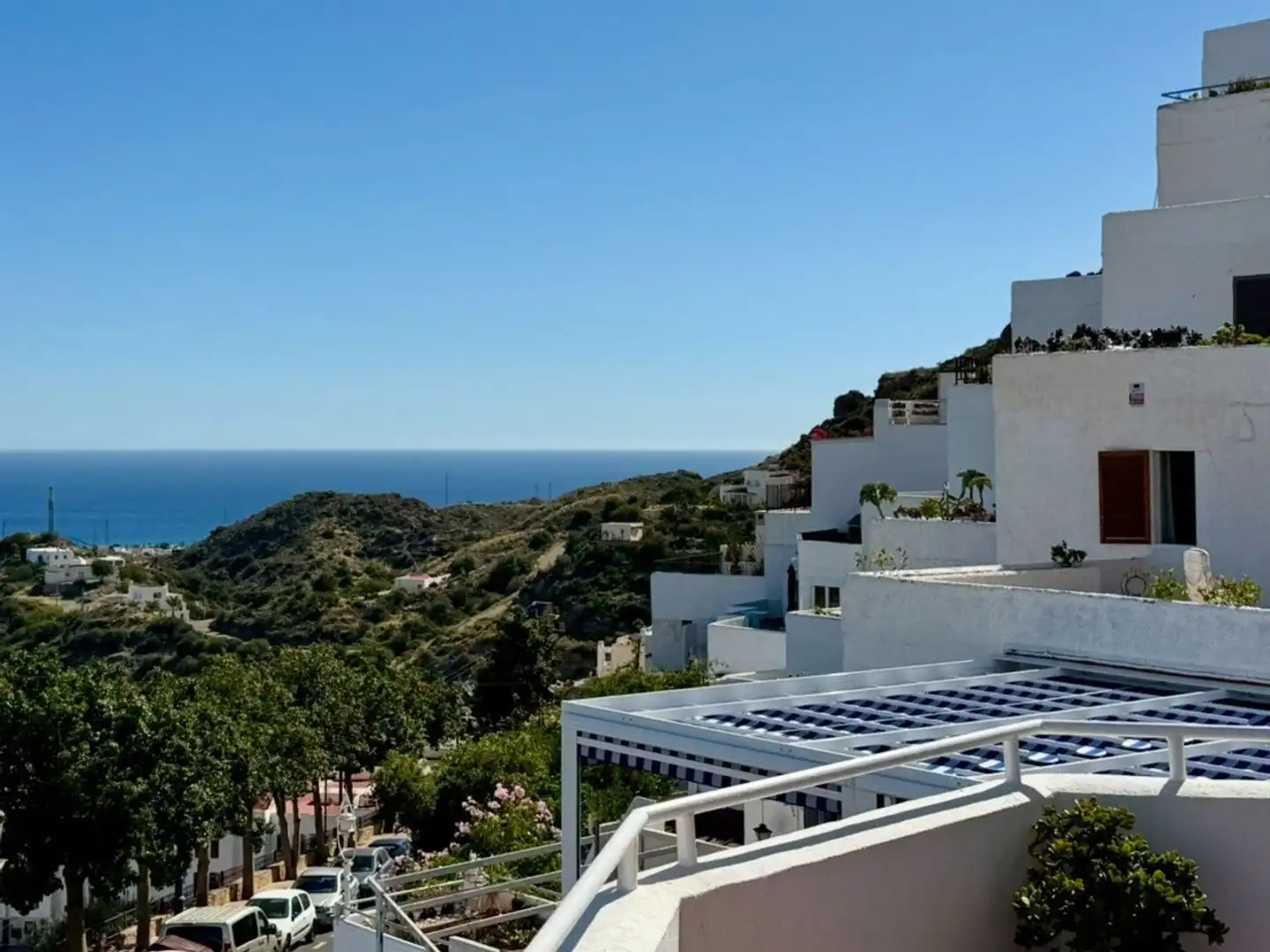 Vista exterior de Piso en venta en Mojácar con Aire acondicionado, Terraza y Amueblado