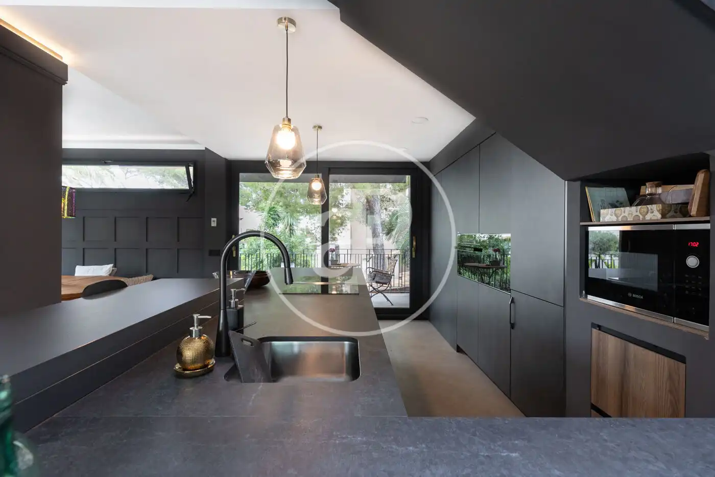 Cocina de Casa adosada en venta en Llucmajor con Aire acondicionado, Calefacción y Jardín privado
