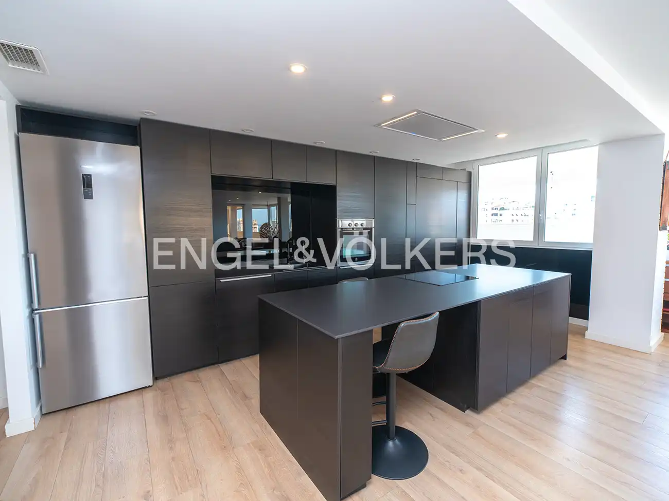 Kitchen of Attic for rent in Alicante / Alacant  with Air Conditioner, Heating and Terrace