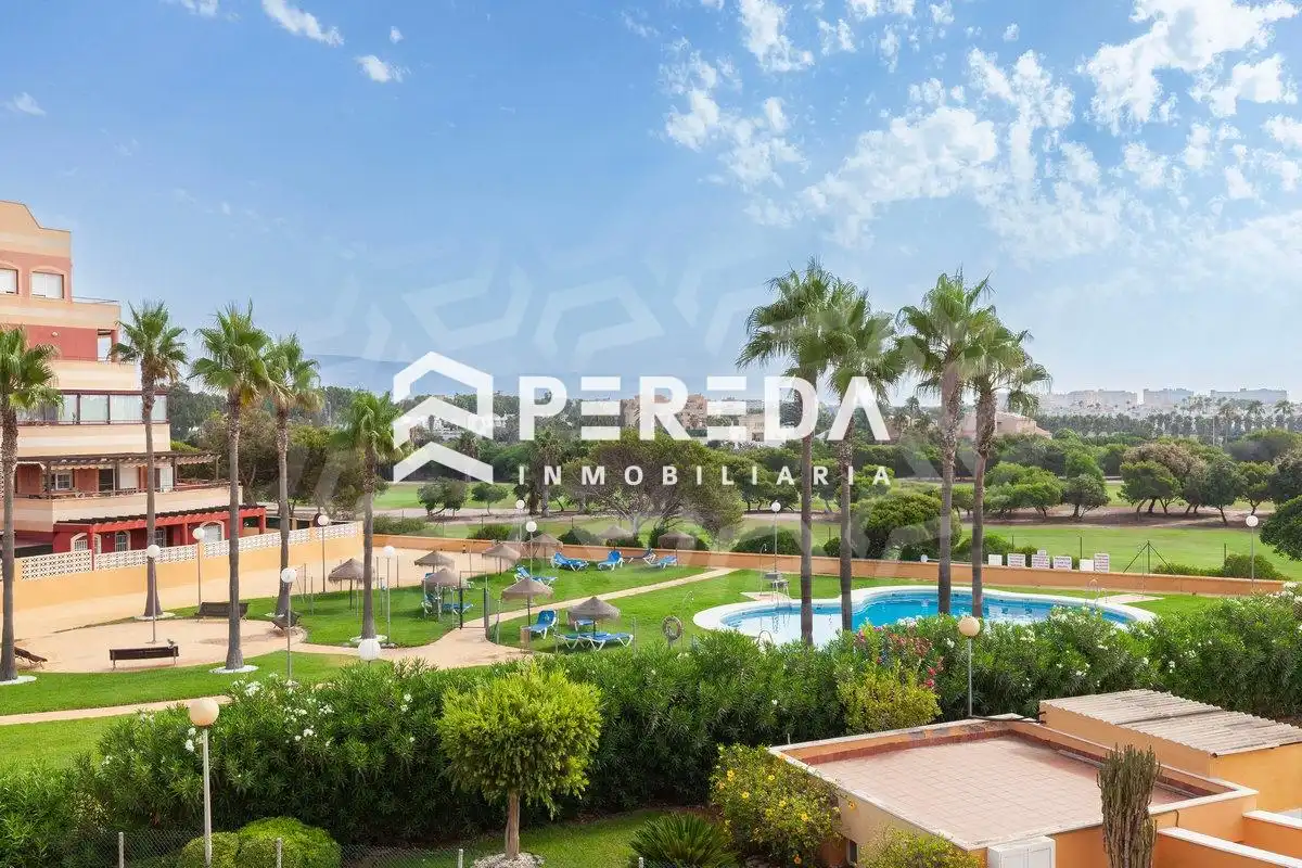 Jardín de Apartamento en venta en Roquetas de Mar ciudad