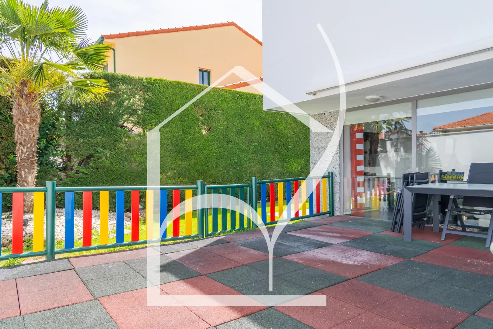 Terraza de Casa o chalet en venta en Villamayor con Aire acondicionado, Calefacción y Jardín privado