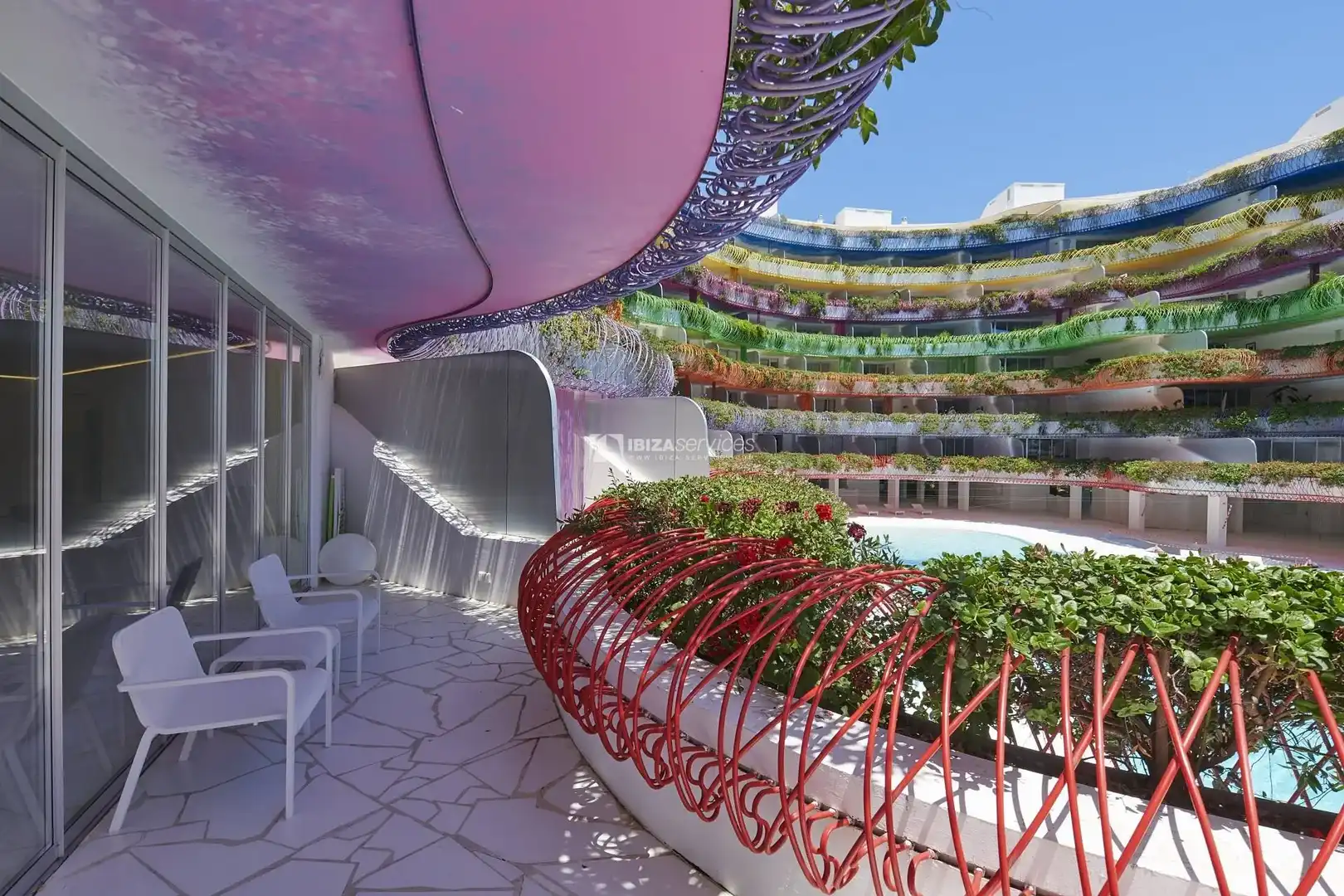 Appartamento con piscina in affitto a Marina Botafoc - Platja de Talamanca, imagen 13