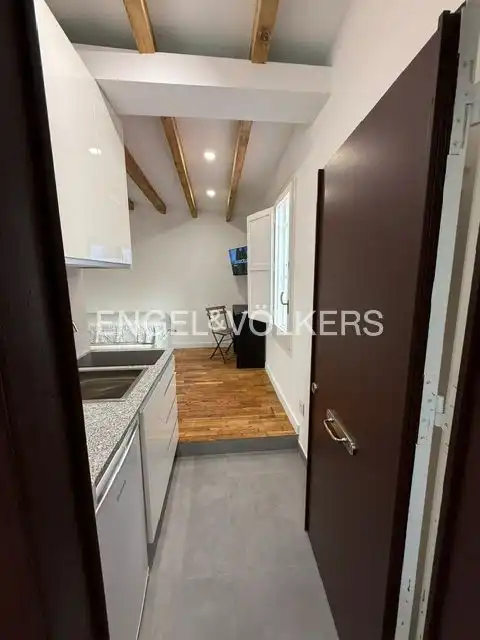 Cuina de Loft de lloguer en Barcelona amb Aire condicionat, Calefacció i Parquet