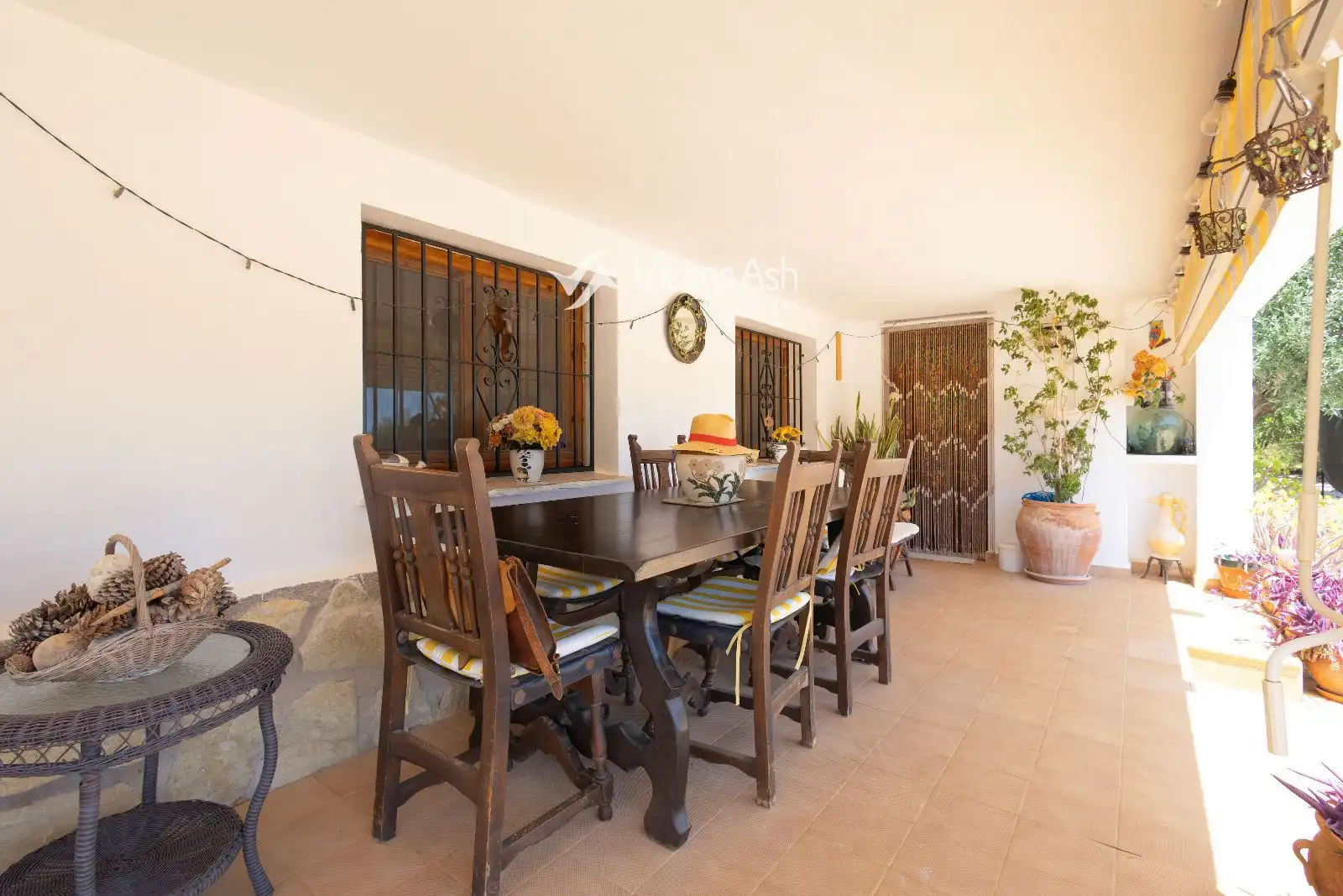 Terrace of Houses for sale in Gata de Gorgos  with Air Conditioner, Heating and Storage room