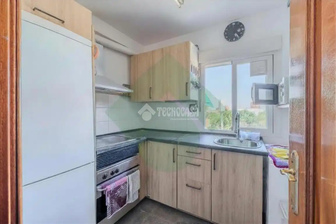 Kitchen of Flat for sale in Madrid  with Air Conditioner, Heating and Terrace
