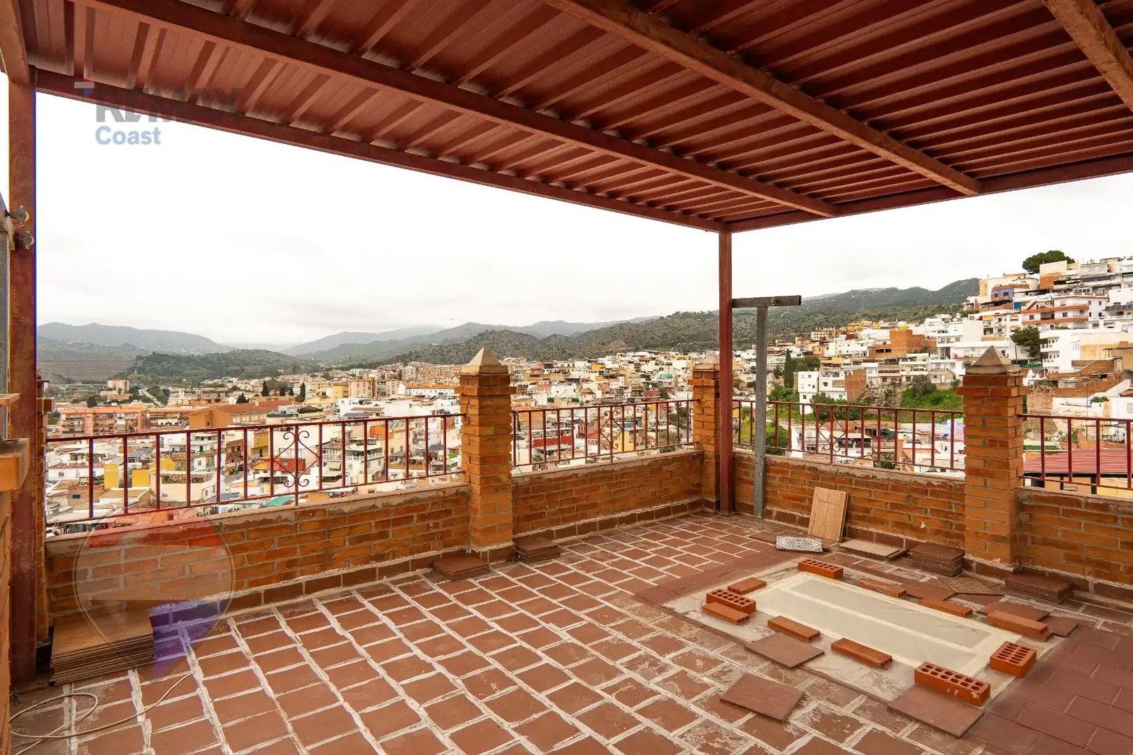 Terraza de Casa o chalet en venta en Málaga