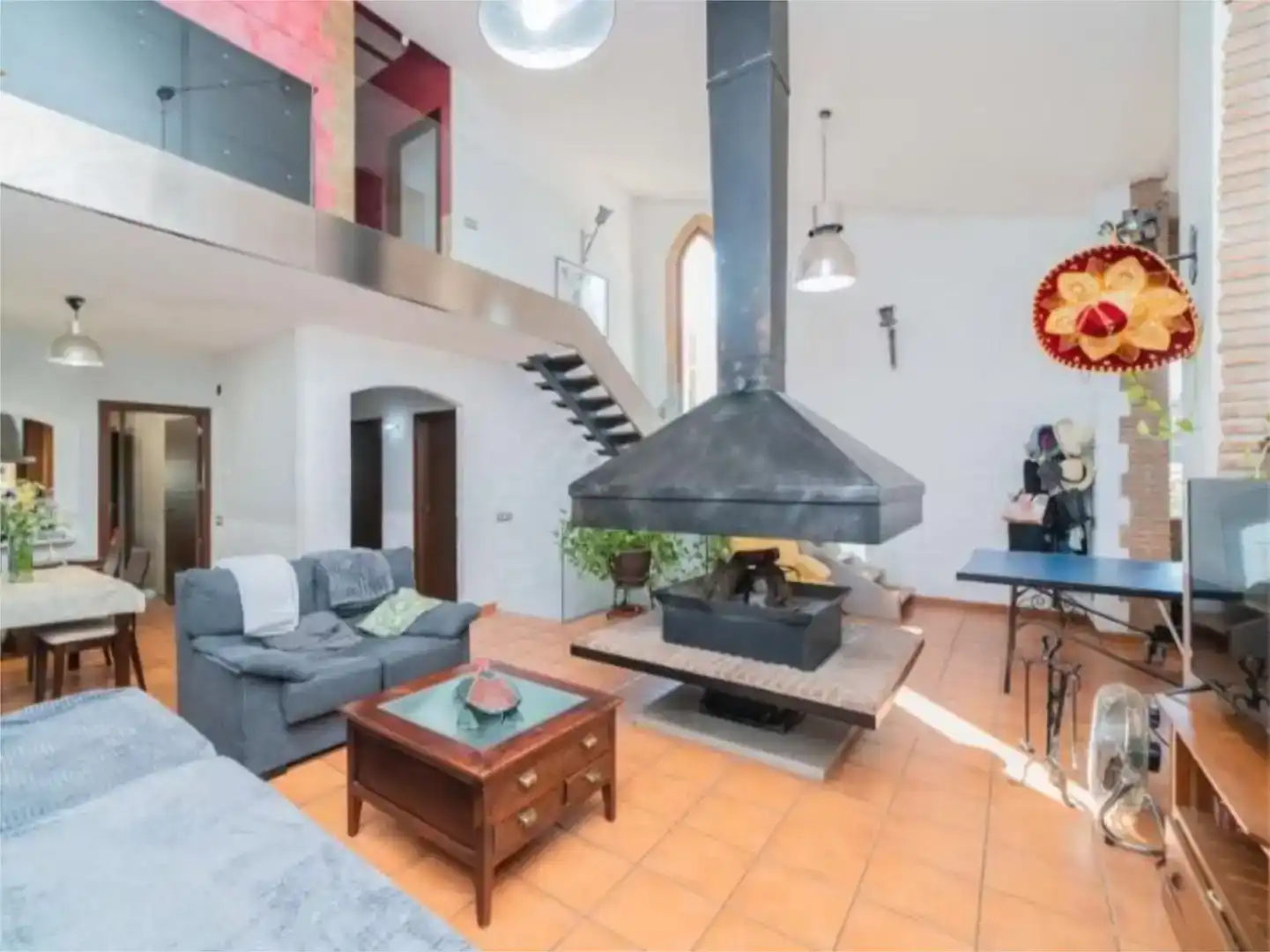 Sala de estar de Casa o chalet en venta en Carranque con Aire acondicionado y Balcón