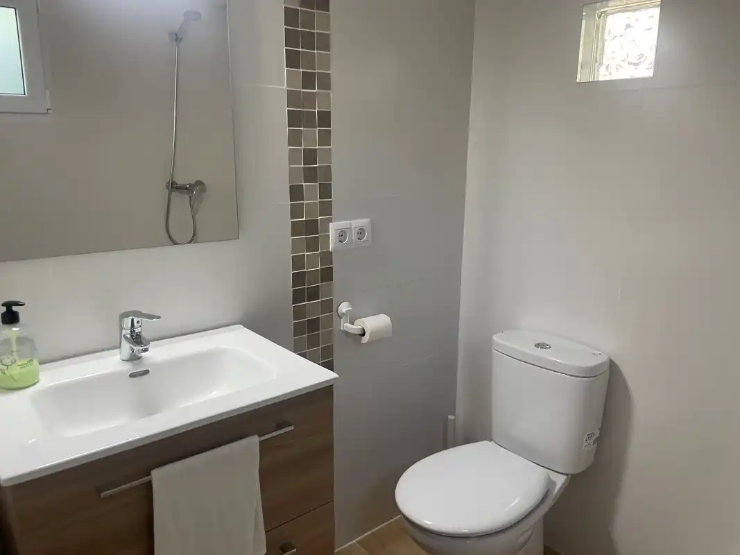Baño de Casa adosada en venta en Barx con Jardín privado y Amueblado
