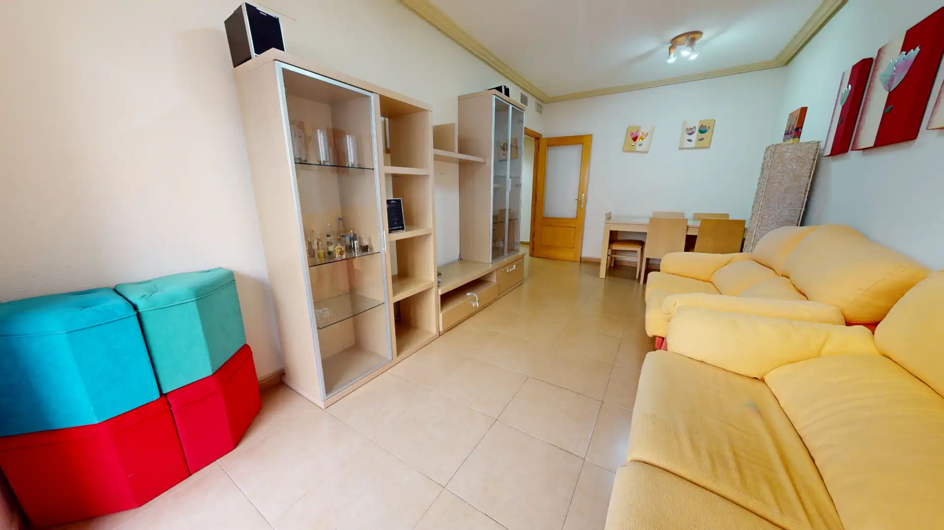 Sala de estar de Piso en venta en Mutxamel con Aire acondicionado, Calefacción y Trastero