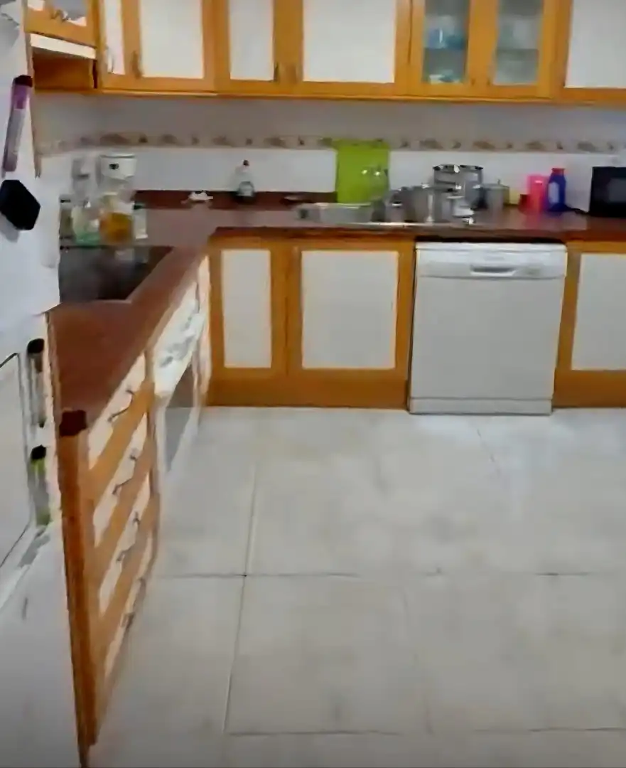 Cuina de Casa adosada en venda en El Campello amb Aire condicionat, Jardí privat i Terrassa