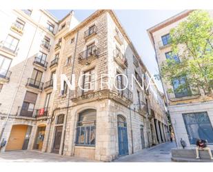 Exterior view of Flat for sale in Girona Capital  with Terrace and Balcony