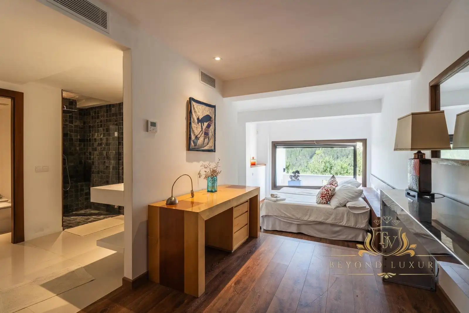 Bedroom of Houses for sale in Eivissa  with Air Conditioner, Private garden and Terrace