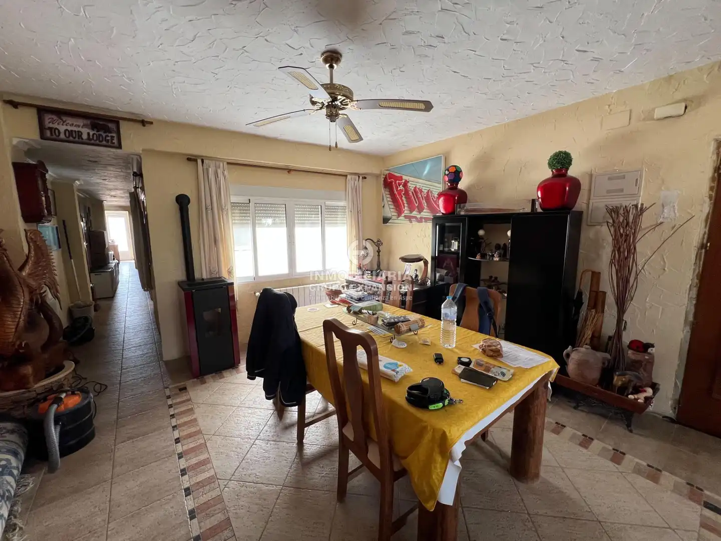 Dining room of Flat for sale in Aspe  with Air Conditioner, Heating and Terrace
