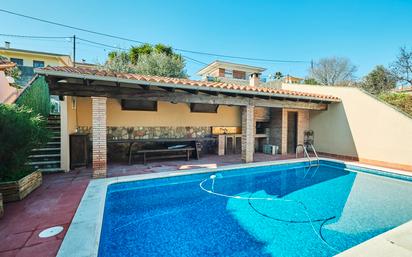 Swimming pool of Flat for sale in Santa Eulàlia de Ronçana  with Heating, Private garden and Parquet flooring