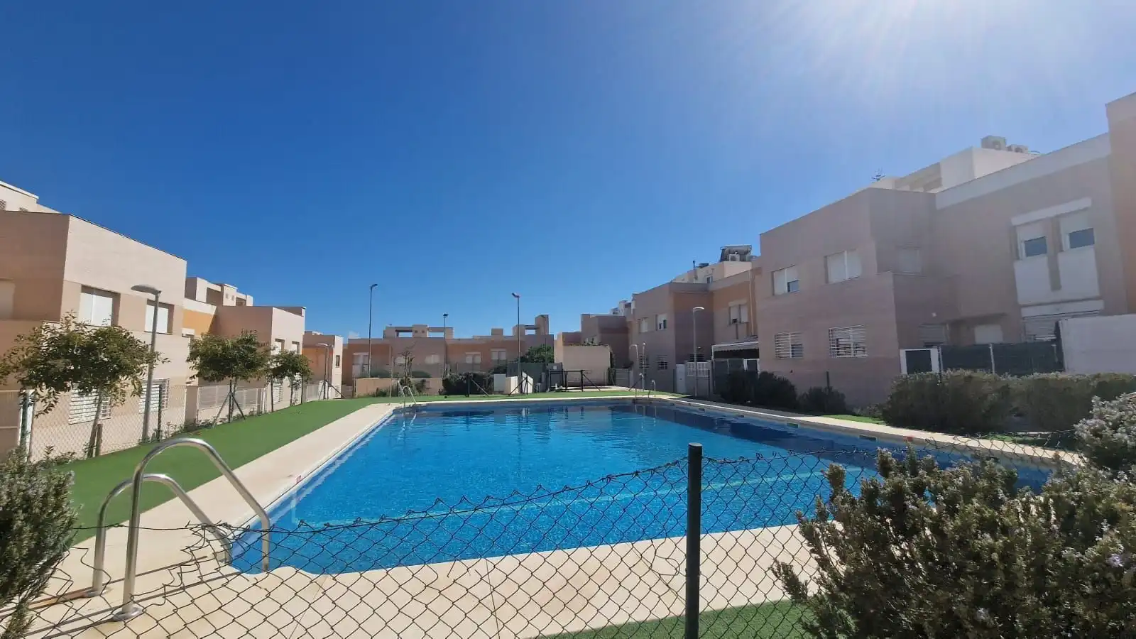 Swimming pool of Duplexes for sale in Almería