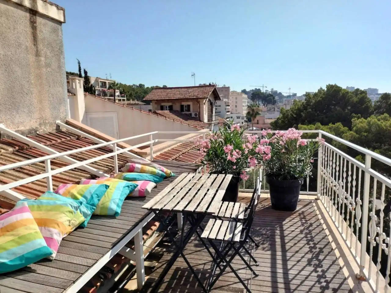 Terrace of Apartments for rent in  Palma de Mallorca  with Heating, Terrace and Furnished