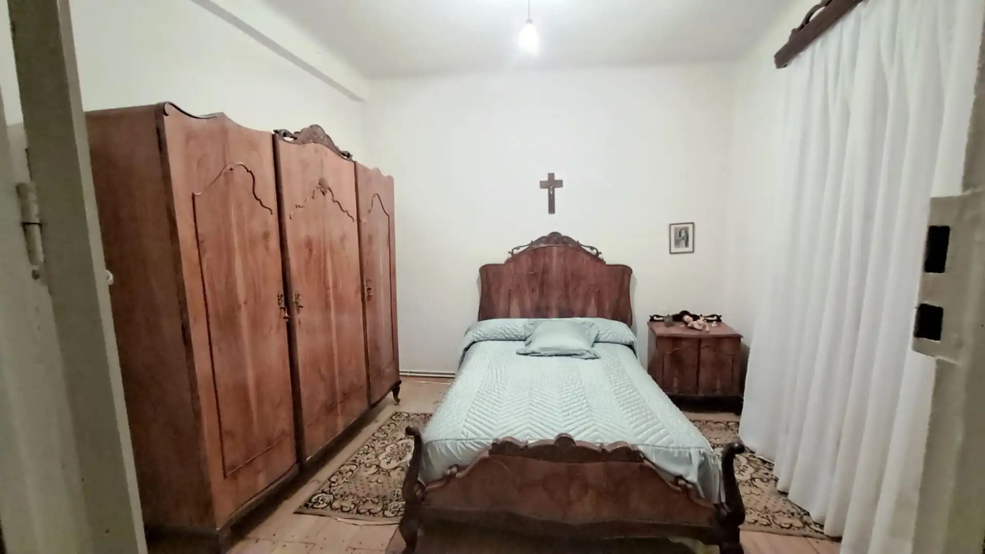 Bedroom of Houses for sale in Cuéllar  with Heating, Storage room and Furnished