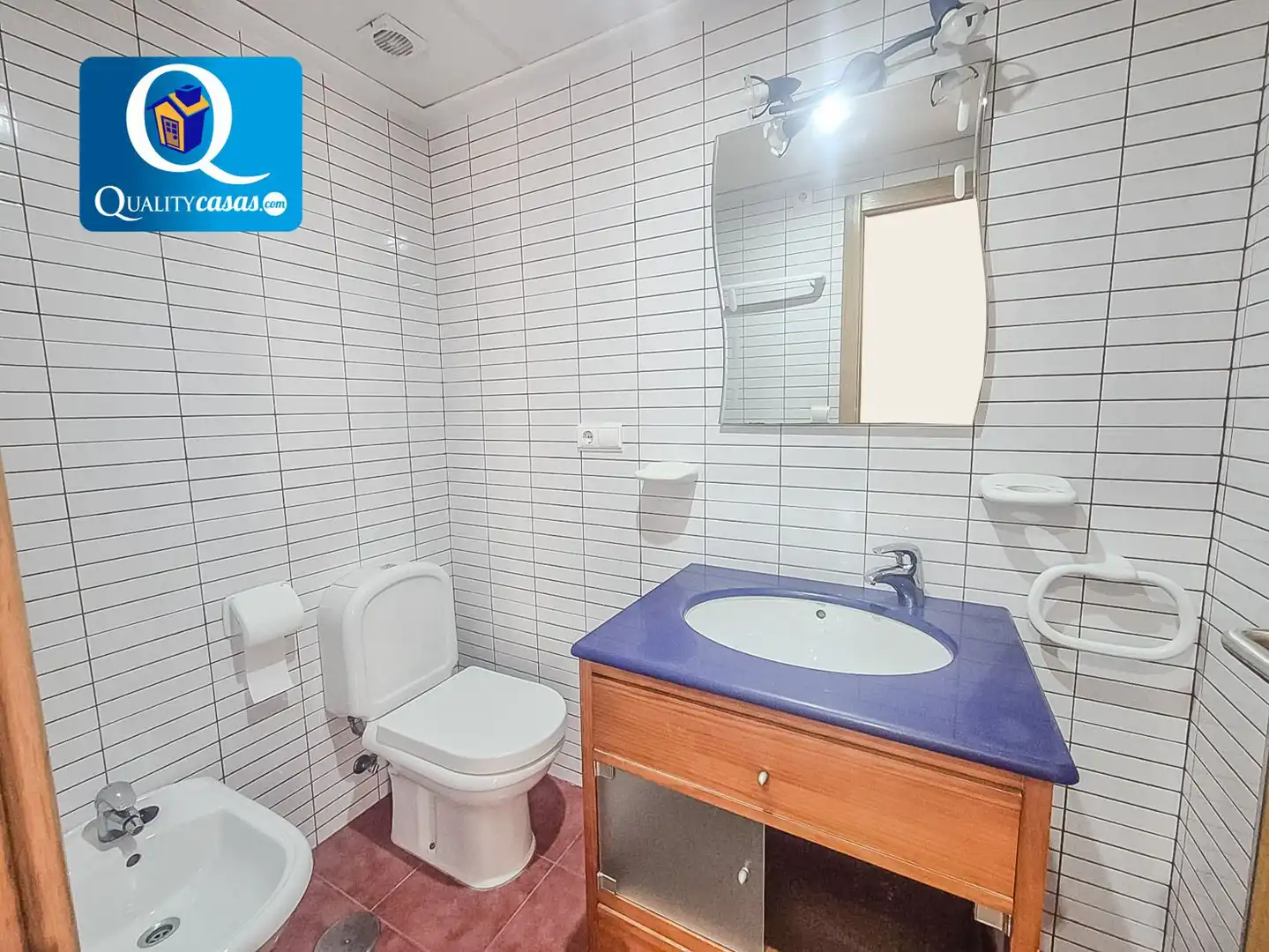 Badezimmer von Wohnungen zum Verkauf in San Vicente del Raspeig / Sant Vicent del Raspeig mit Klimaanlage und Balkon