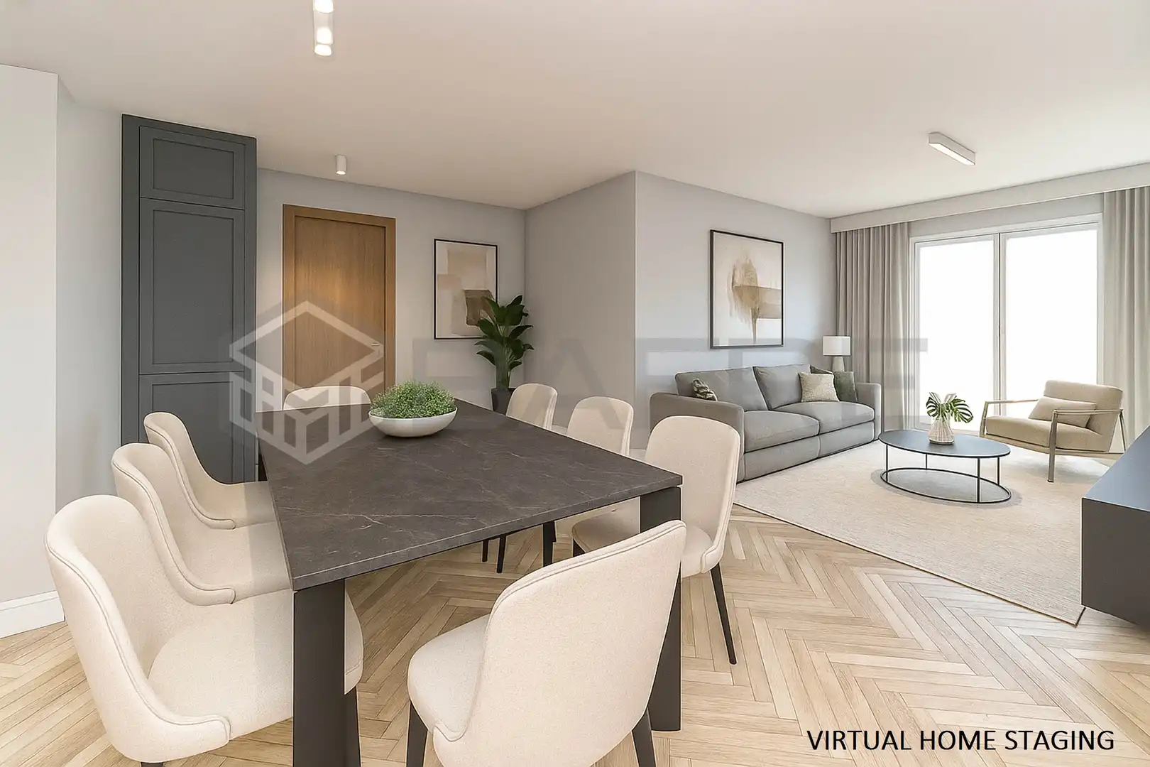 Sala d'estar de Àtic en venda en Madrid amb Aire condicionat, Calefacció i Terrassa