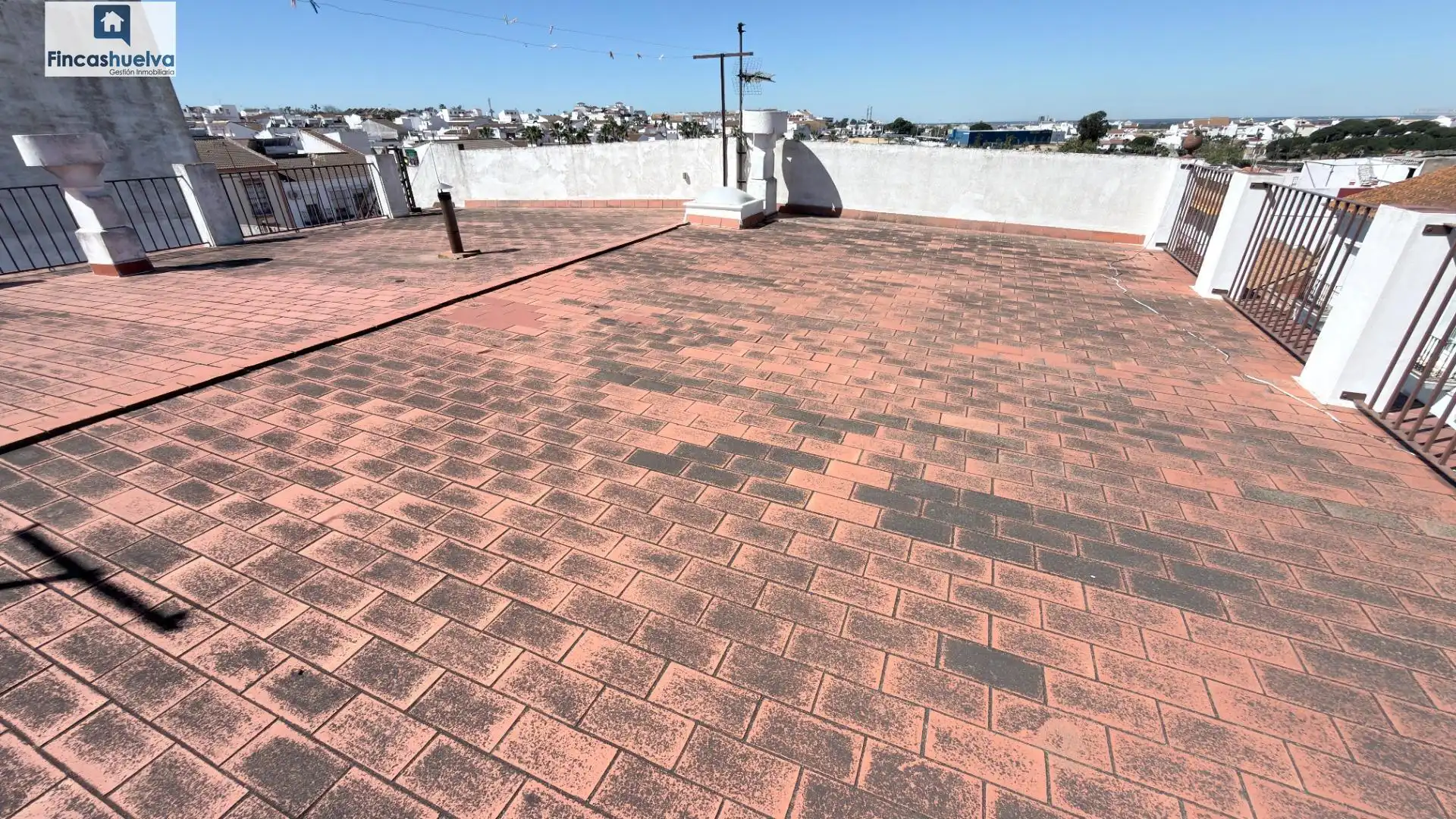 Terraza de Casa adosada en venta en Palos de la Frontera con Terraza, Amueblado y Balcón