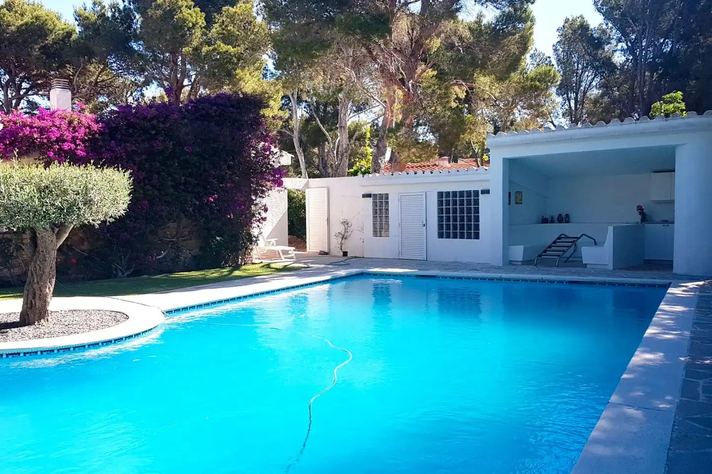 Piscina de Casa o xalet en venda en L'Ametlla de Mar  amb Aire condicionat, Jardí privat i Terrassa