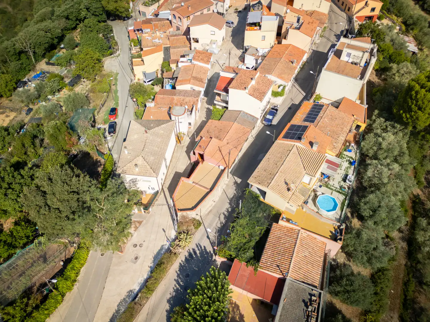 Exterior view of Houses for sale in Girona  with Air Conditioner, Heating and Terrace