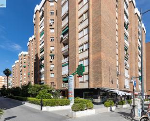 Exterior view of Flat for sale in  Granada Capital  with Heating, Private garden and Parquet flooring